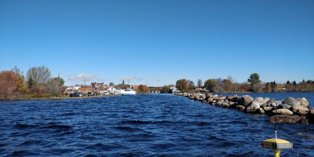 Port pour petits bateaux de Blind River