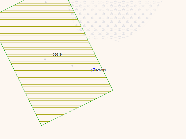 A map of the area immediately surrounding building number 125504