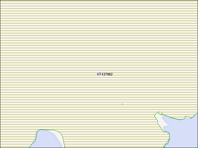 A map of the area immediately surrounding building number 127982