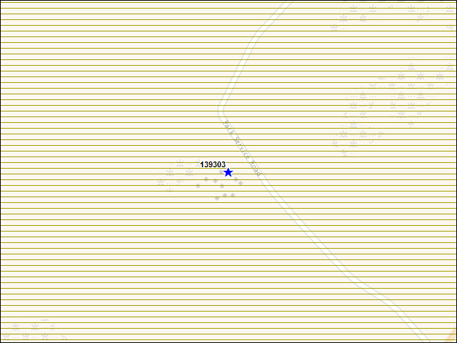 A map of the area immediately surrounding building number 139303