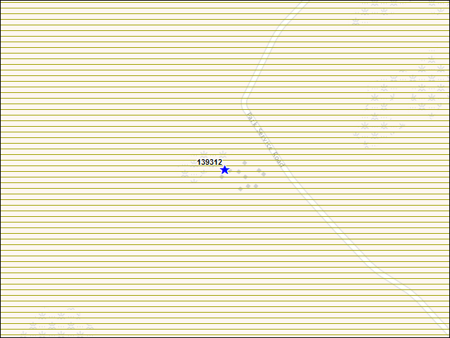 A map of the area immediately surrounding building number 139312