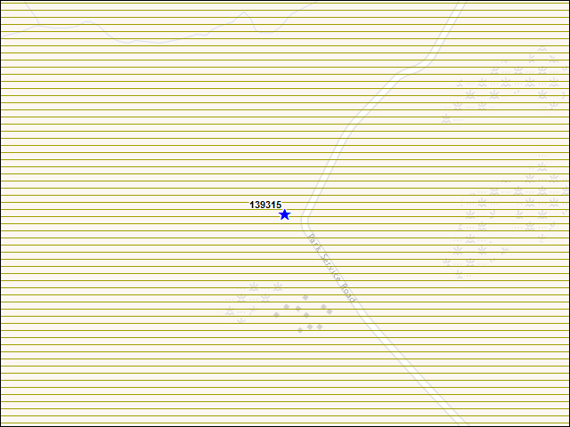 A map of the area immediately surrounding building number 139315