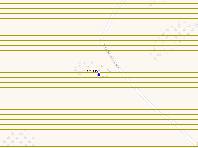 A map of the area immediately surrounding building number 139335