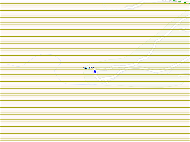 A map of the area immediately surrounding building number 140772