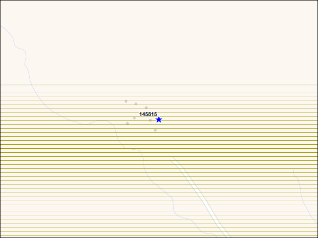 A map of the area immediately surrounding building number 145815