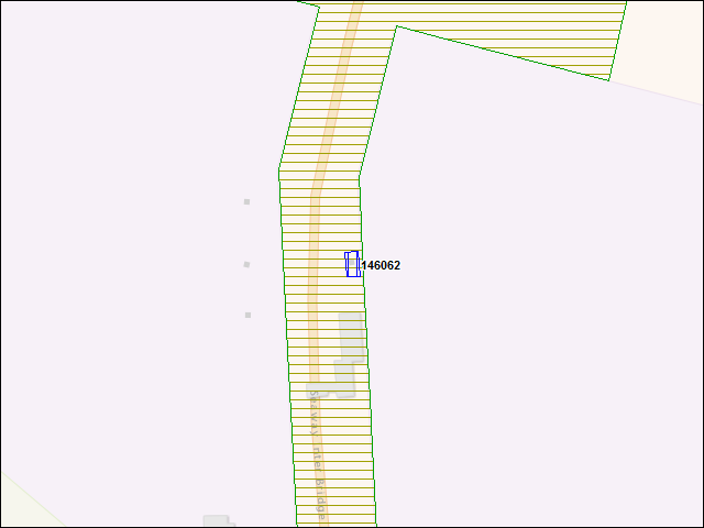 A map of the area immediately surrounding building number 146062