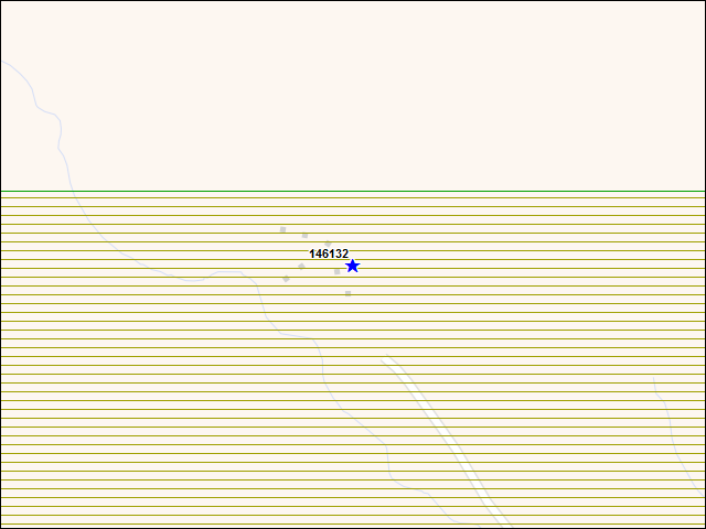 A map of the area immediately surrounding building number 146132