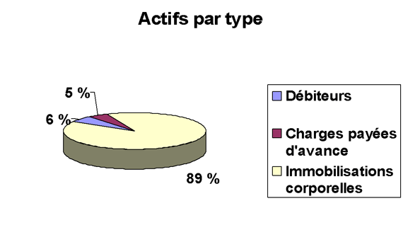 Actifs par type