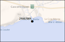 Localiser ce site sur une carte